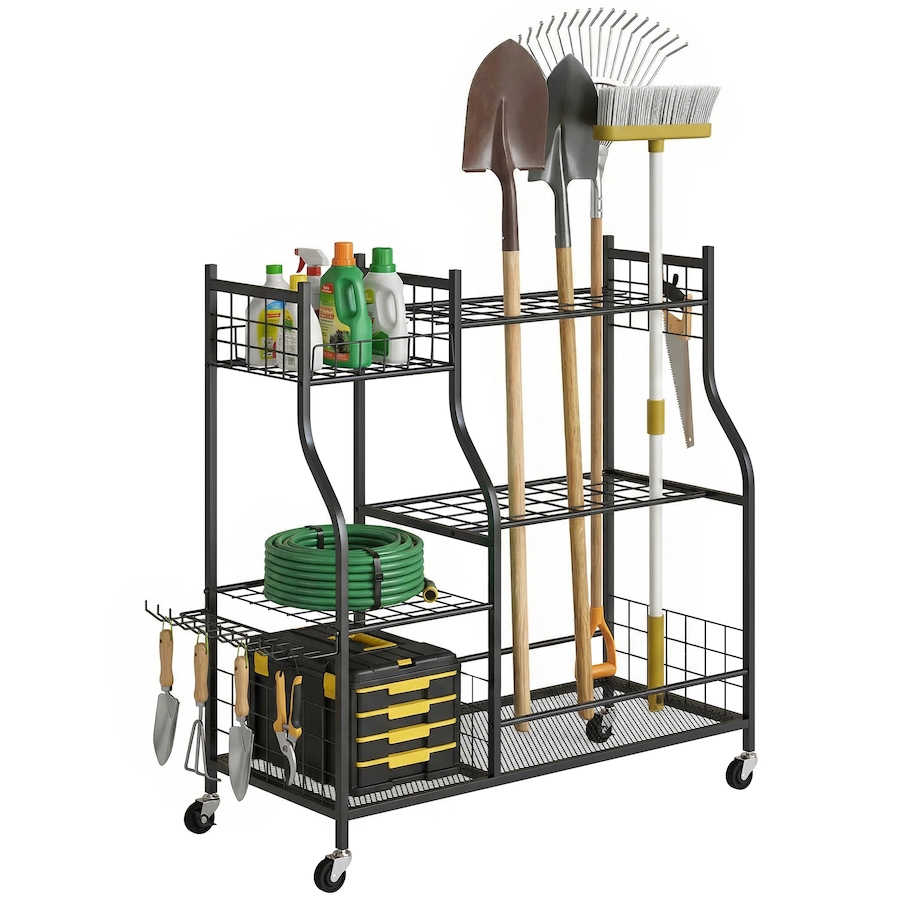 Image 938408.jpg, Product 938-408 / Price $129.99, Outsunny Garden Tool Organizer, 3-Tier Tool Storage Rack with 32 Slots from Outsunny on TSC.ca's Home & Garden department