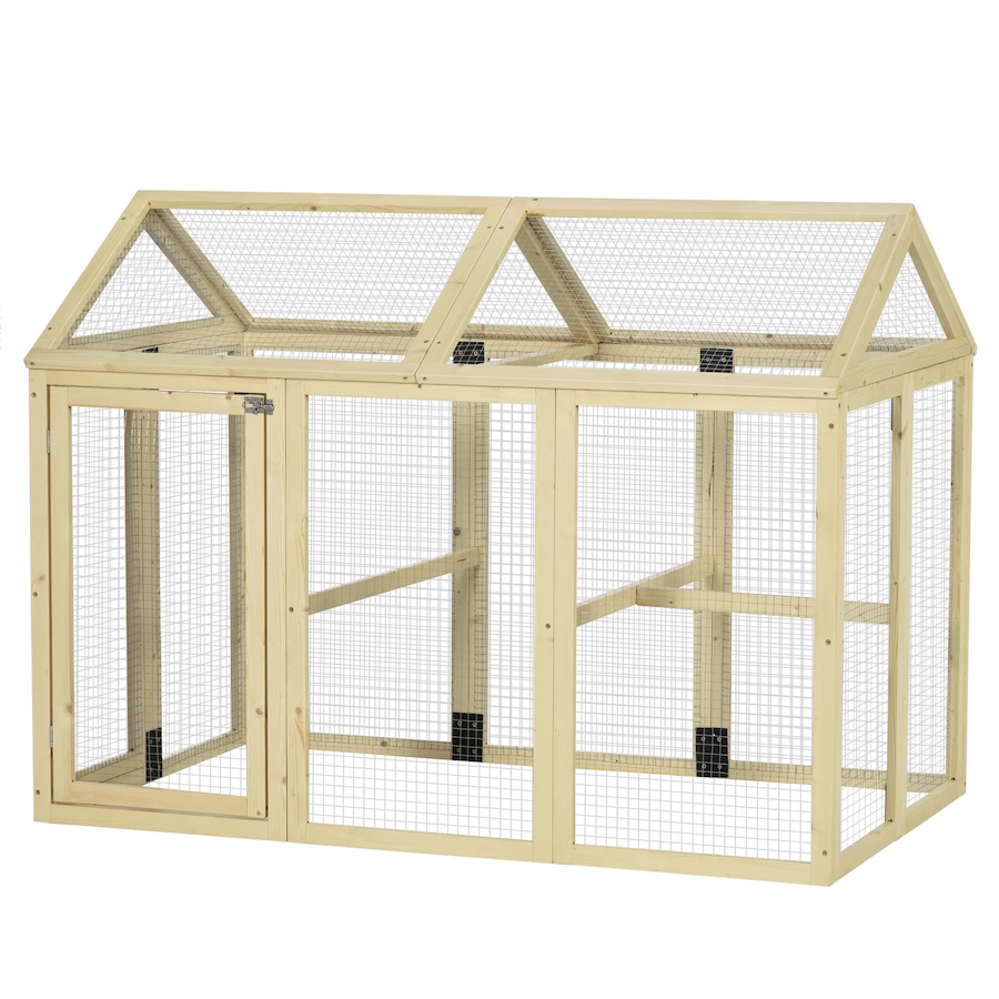 Image 938420.jpg, Product 938-420 / Price $166.99, Pawhut Chicken Run Large Chicken Coop with 2 Doors 3 Perches for Outdoor from PawHut on TSC.ca's Home & Garden department