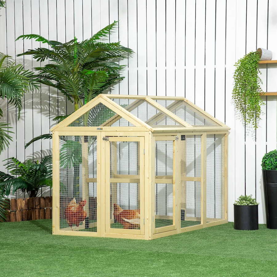 Image 938420_ALTMORE1.jpg, Product 938-420 / Price $166.99, Pawhut Chicken Run Large Chicken Coop with 2 Doors 3 Perches for Outdoor from PawHut on TSC.ca's Home & Garden department