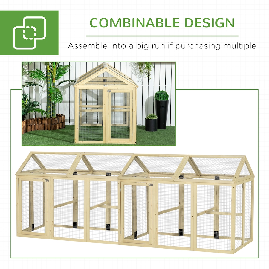 Image 938420_ALTMORE6.jpg, Product 938-420 / Price $166.99, Pawhut Chicken Run Large Chicken Coop with 2 Doors 3 Perches for Outdoor from PawHut on TSC.ca's Home & Garden department