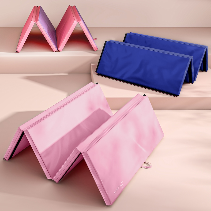 Image 938475_ALTMORE8.jpg, Product 938-475 / Price $124.99, Soozier Gymnastics Exercise Mat Folding Aerobics Stretching, Pink from Soozier on TSC.ca's Health & Fitness department