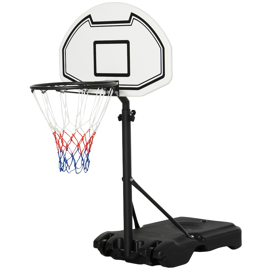Image 938480.jpg, Product 938-480 / Price $68.28, HOMCOM 37"-48.5" Hoop Adjustable Poolside Basketball Hoop Wheeled Portable from Soozier on TSC.ca's Health & Fitness department