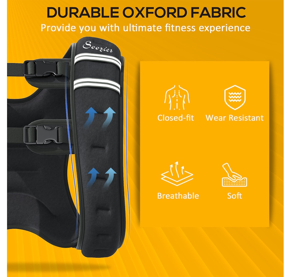 Image 938490_ALTMORE3.jpg, Product 938-490 / Price $44.99, Soozier 22 lbs Weighted Vest, Weight Vest with adjustable Straps from Soozier on TSC.ca's Health & Fitness department