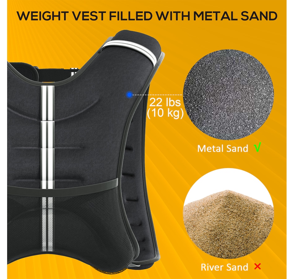 Image 938490_ALTMORE4.jpg, Product 938-490 / Price $44.99, Soozier 22 lbs Weighted Vest, Weight Vest with adjustable Straps from Soozier on TSC.ca's Health & Fitness department