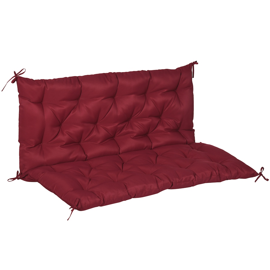 Image 938497.jpg, Product 938-497 / Price $72.99, Outsunny 2 Seater Garden Bench Cushions, 4.7 Inch Thick Outdoor Soft Pad from Outsunny on TSC.ca's Home & Garden department