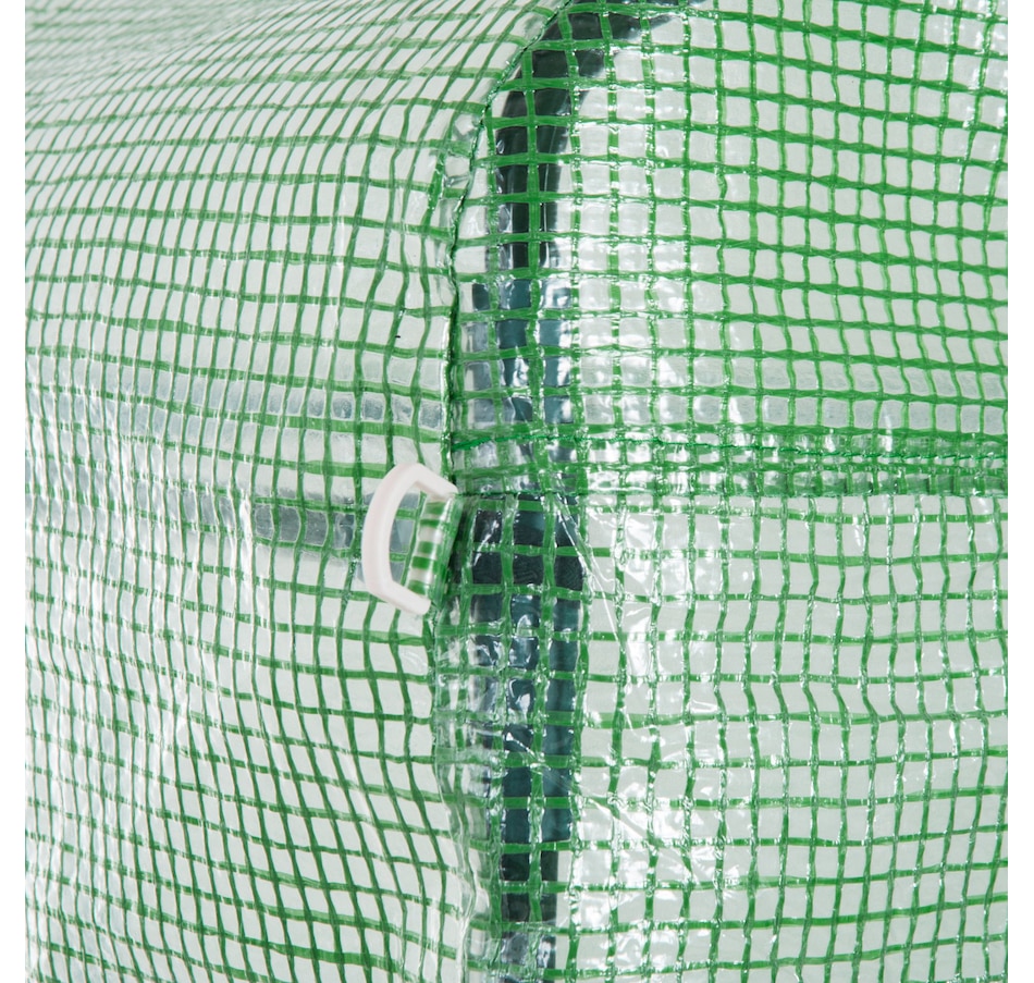 Image 938501_ALTMORE8.jpg, Product 938-501 / Price $114.99, Outsunny Walk-In Tunnel Greenhouse, Plant Hot House with Zipper Door, Green from Outsunny on TSC.ca's Home & Garden department