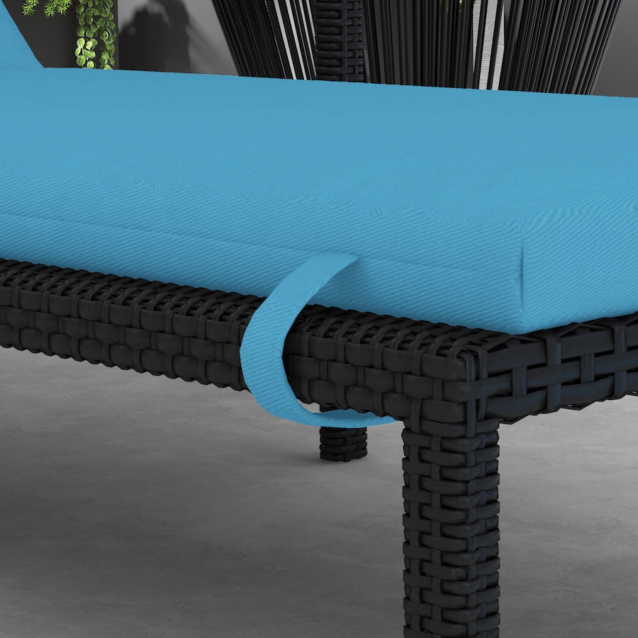 Image 938508_ALTMORE16.jpg, Product 938-508 / Price $96.99 - $108.99, Outsunny Outdoor Lounge Chair Cushion with Back Ties from Outsunny on TSC.ca's Home & Garden department