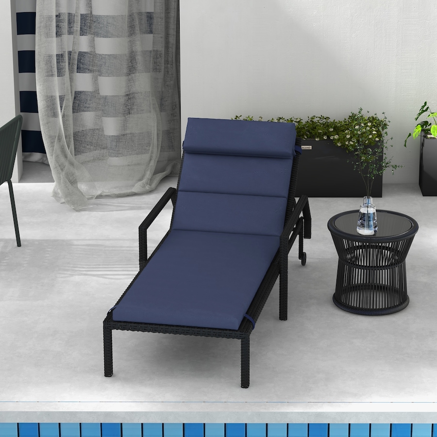 Image 938508_ALTMORE22.jpg, Product 938-508 / Price $96.99 - $108.99, Outsunny Outdoor Lounge Chair Cushion with Back Ties from Outsunny on TSC.ca's Home & Garden department