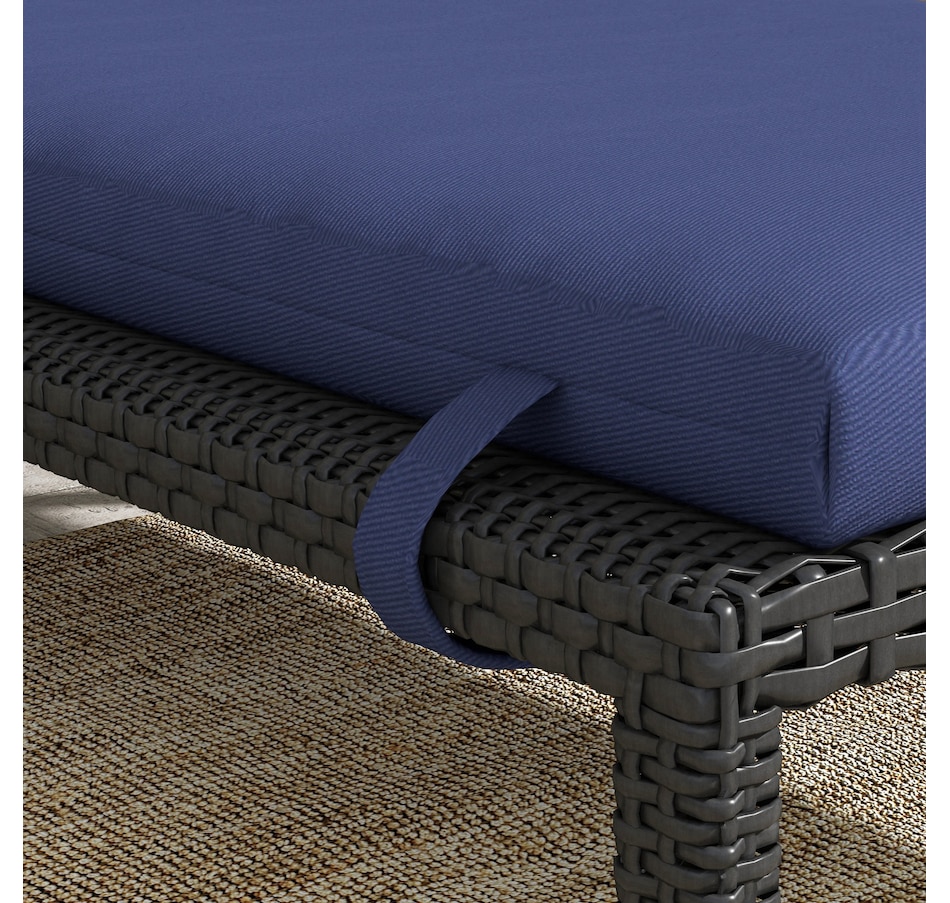 Image 938508_ALTMORE24.jpg, Product 938-508 / Price $89.99 - $94.99, Outsunny Outdoor Lounge Chair Cushion with Back Ties from Outsunny on TSC.ca's Home & Garden department