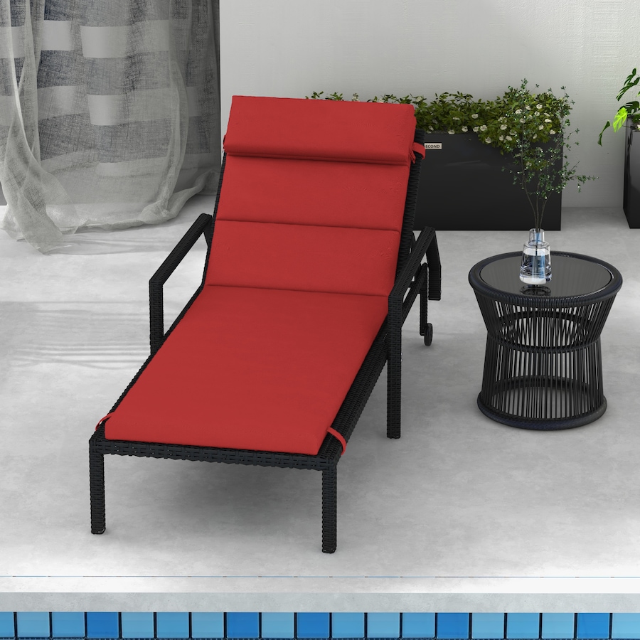 Image 938508_ALTMORE30.jpg, Product 938-508 / Price $96.99 - $108.99, Outsunny Outdoor Lounge Chair Cushion with Back Ties from Outsunny on TSC.ca's Home & Garden department