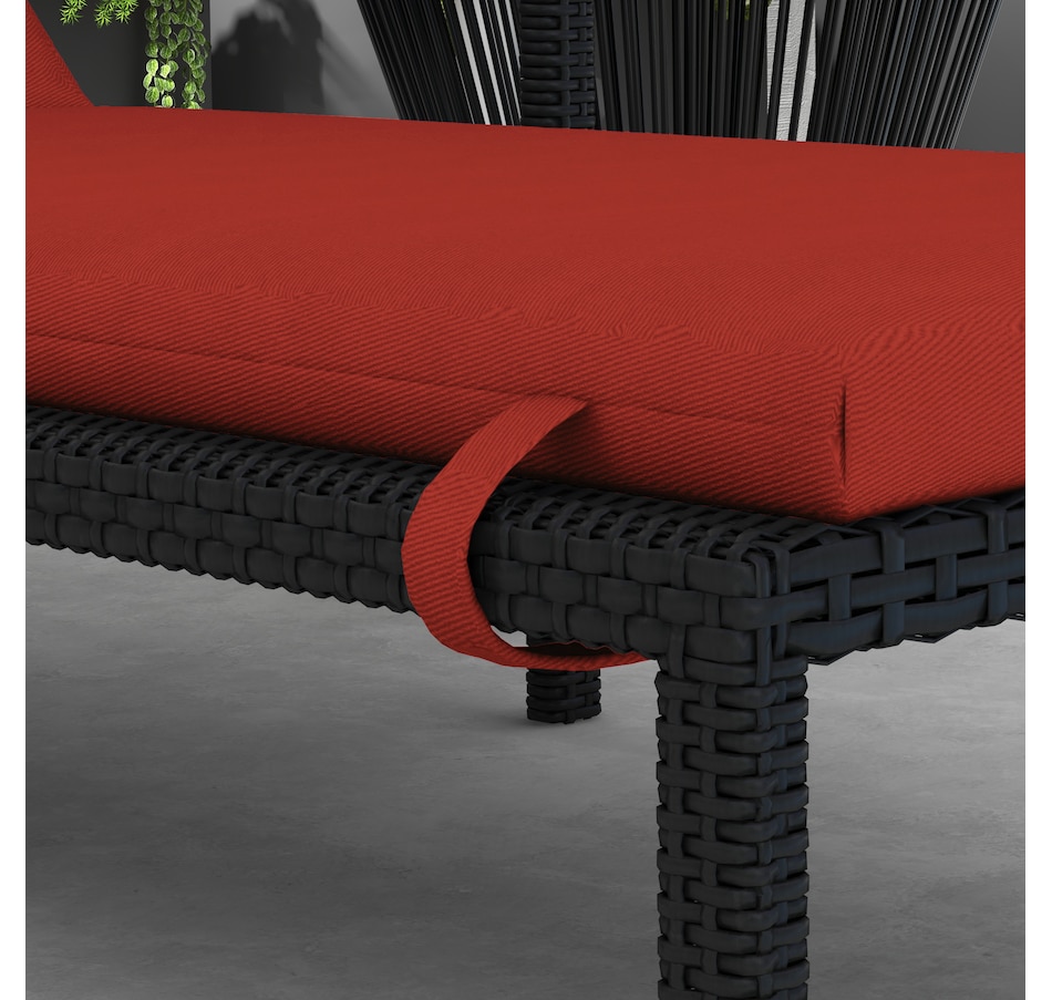 Image 938508_ALTMORE32.jpg, Product 938-508 / Price $89.99 - $94.99, Outsunny Outdoor Lounge Chair Cushion with Back Ties from Outsunny on TSC.ca's Home & Garden department