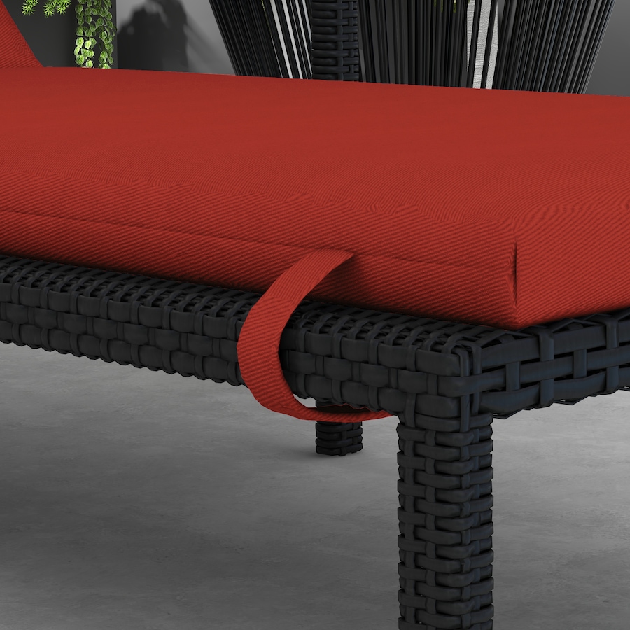 Image 938508_ALTMORE32.jpg, Product 938-508 / Price $96.99 - $108.99, Outsunny Outdoor Lounge Chair Cushion with Back Ties from Outsunny on TSC.ca's Home & Garden department