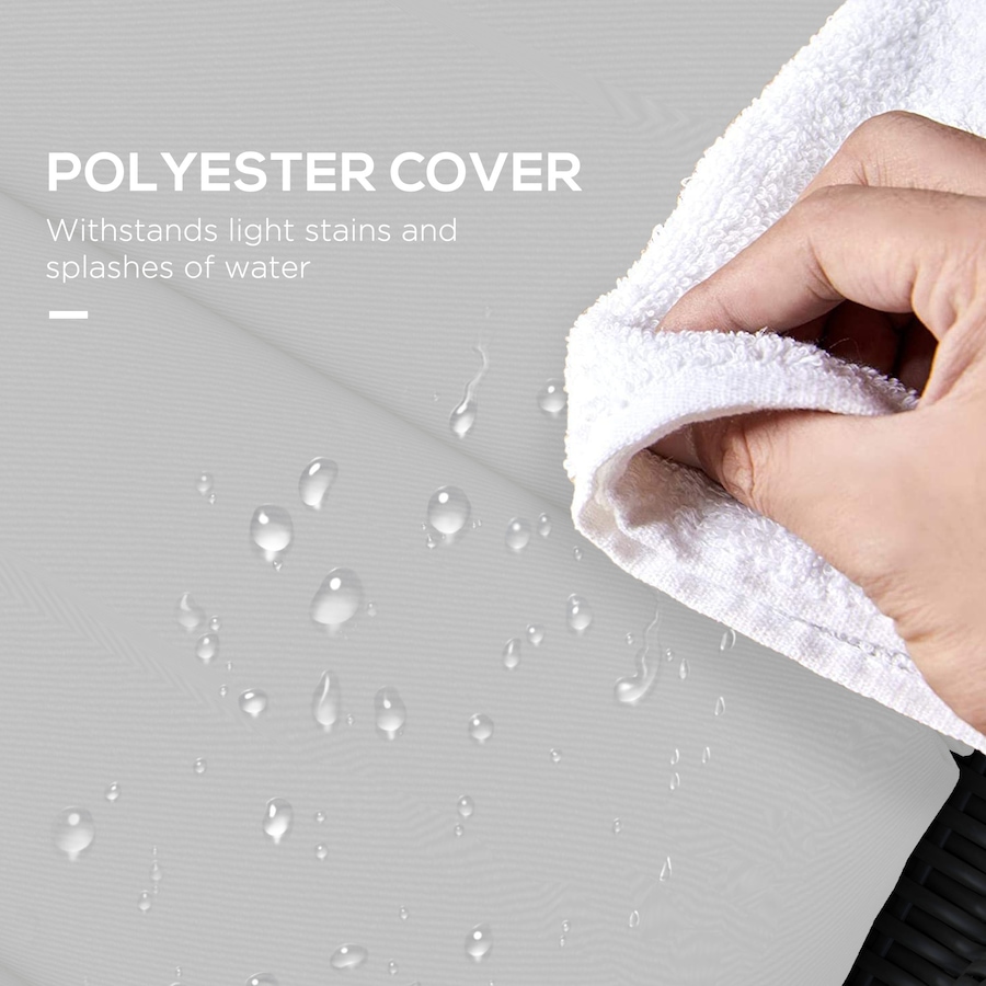 Image 938508_ALTMORE4.jpg, Product 938-508 / Price $96.99 - $108.99, Outsunny Outdoor Lounge Chair Cushion with Back Ties from Outsunny on TSC.ca's Home & Garden department