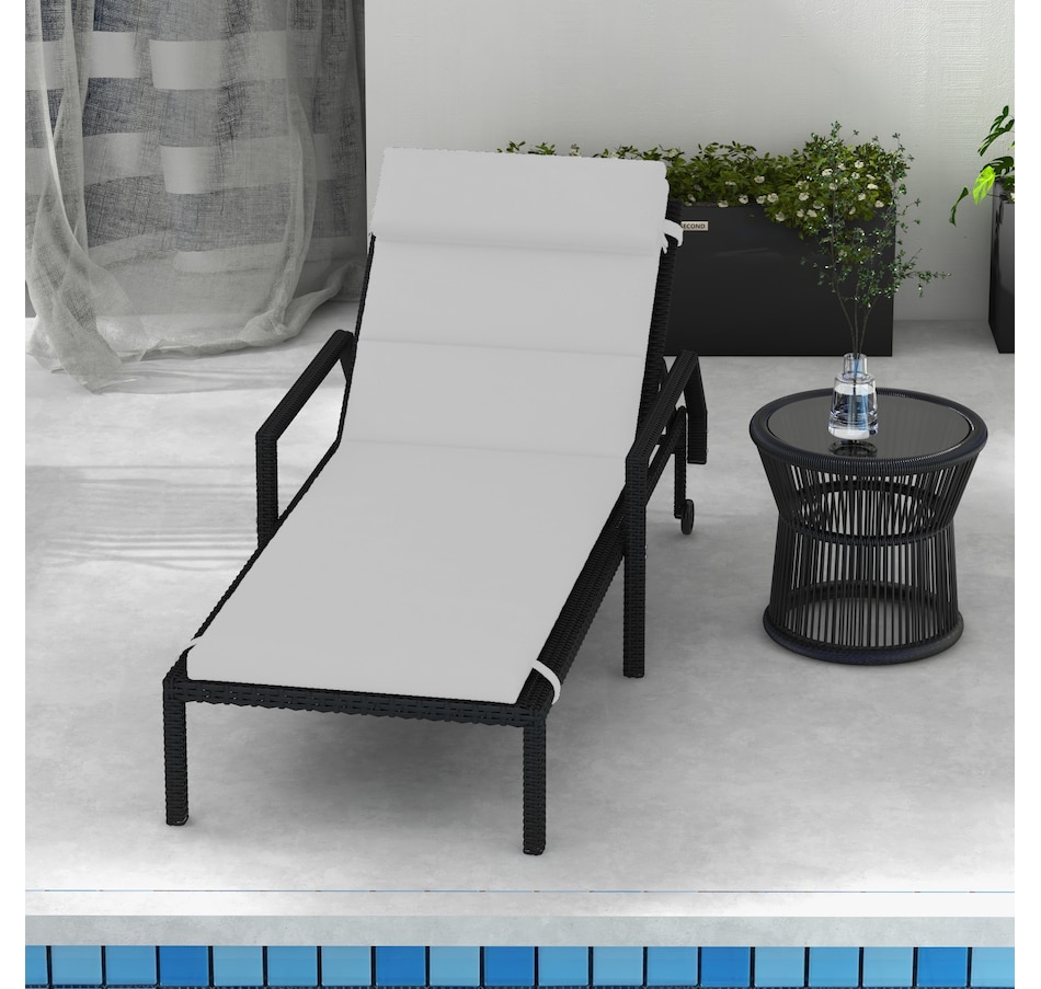 Image 938508_ALTMORE6.jpg, Product 938-508 / Price $89.99 - $94.99, Outsunny Outdoor Lounge Chair Cushion with Back Ties from Outsunny on TSC.ca's Home & Garden department