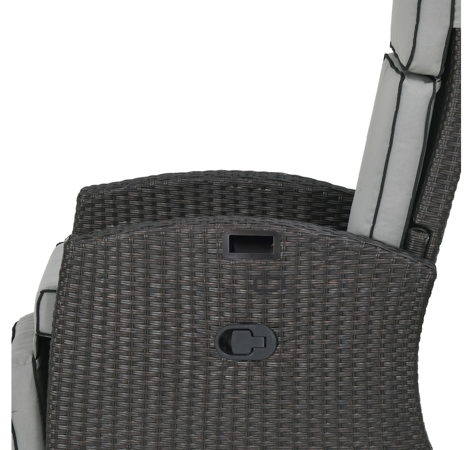 Image 938513_ALTMORE16.jpg, Product 938-513 / Price $309.99 - $319.99, Outsunny Outdoor Recliner Chair with Adjustable Backrest, Cushion from Outsunny on TSC.ca's Home & Garden department