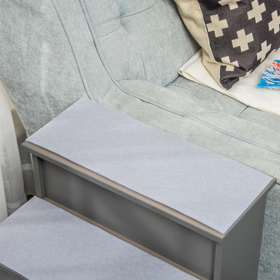 Image 938538_ALTMORE6.jpg, Product 938-538 / Price $71.99, PawHut Dog Steps for High Beds, 4-Level Wooden, Grey, 21.3" H from PawHut on TSC.ca's Home & Garden department