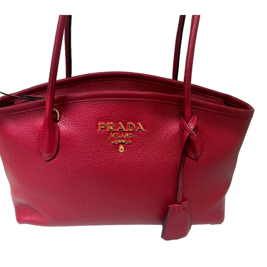 Image 938542_ALTMORE7.jpg, Product 938-542 / Price $4,762.00, Prada Rubino Red Vitello Phenix Leather Top Handle Shoulder Bag from Prada on TSC.ca's Fashion department