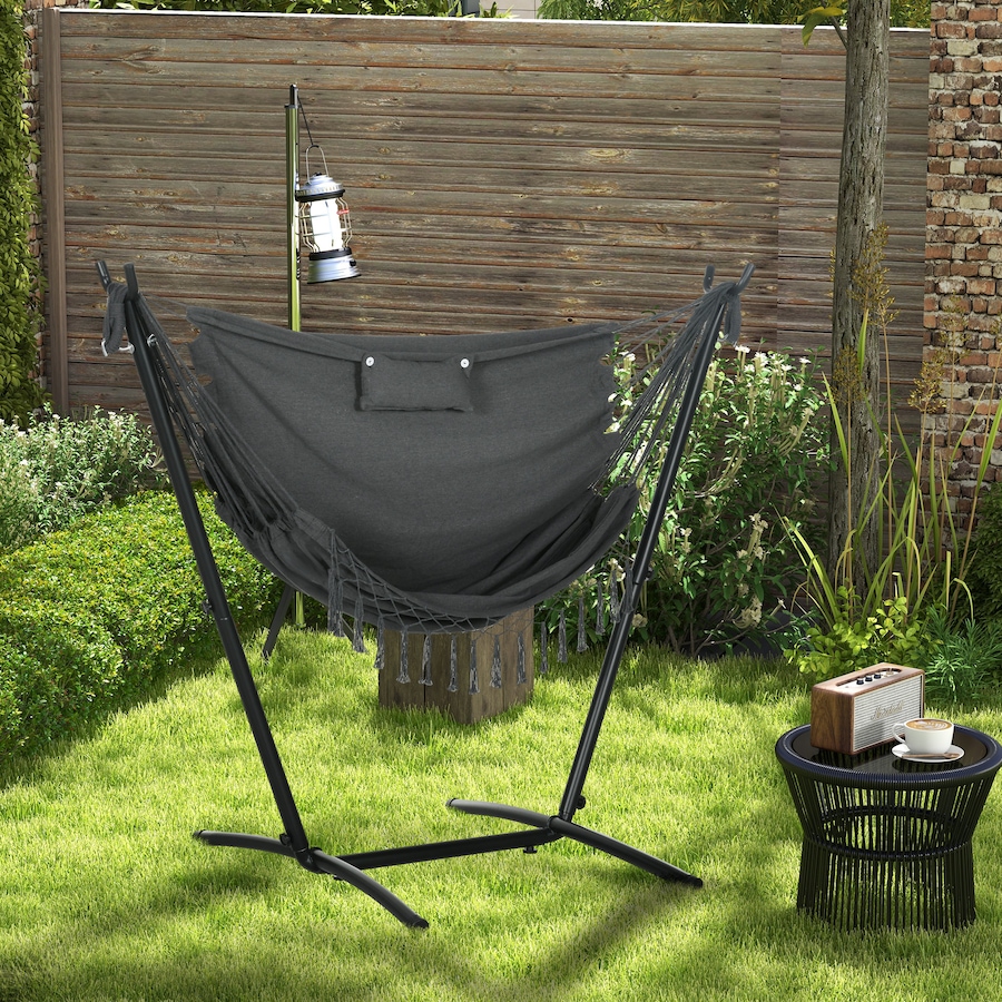 Image 938567_ALTMORE1.jpg, Product 938-567 / Price $112.99, Outsunny Patio Hammock Chair, Outdoor Hammock Swing Hanging Lounge Chair from Outsunny on TSC.ca's Home & Garden department