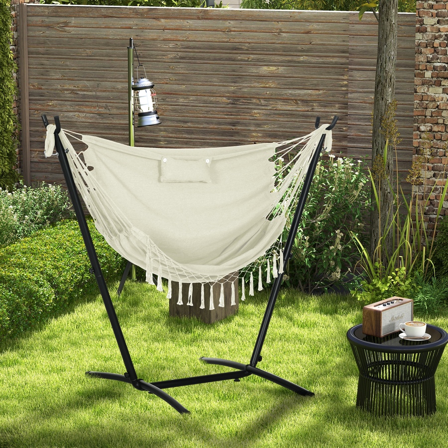 Image 938567_ALTMORE10.jpg, Product 938-567 / Price $112.99, Outsunny Patio Hammock Chair, Outdoor Hammock Swing Hanging Lounge Chair from Outsunny on TSC.ca's Home & Garden department