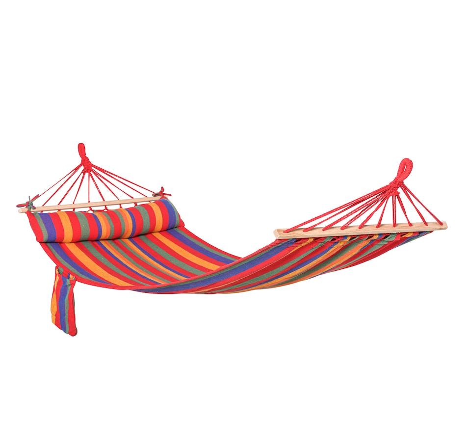 Image 938593.jpg, Product 938-593 / Price $33.99, Outsunny Cotton Hammock Soft Portable Swing Chair w/ Headrest from Outsunny on TSC.ca's Home & Garden department