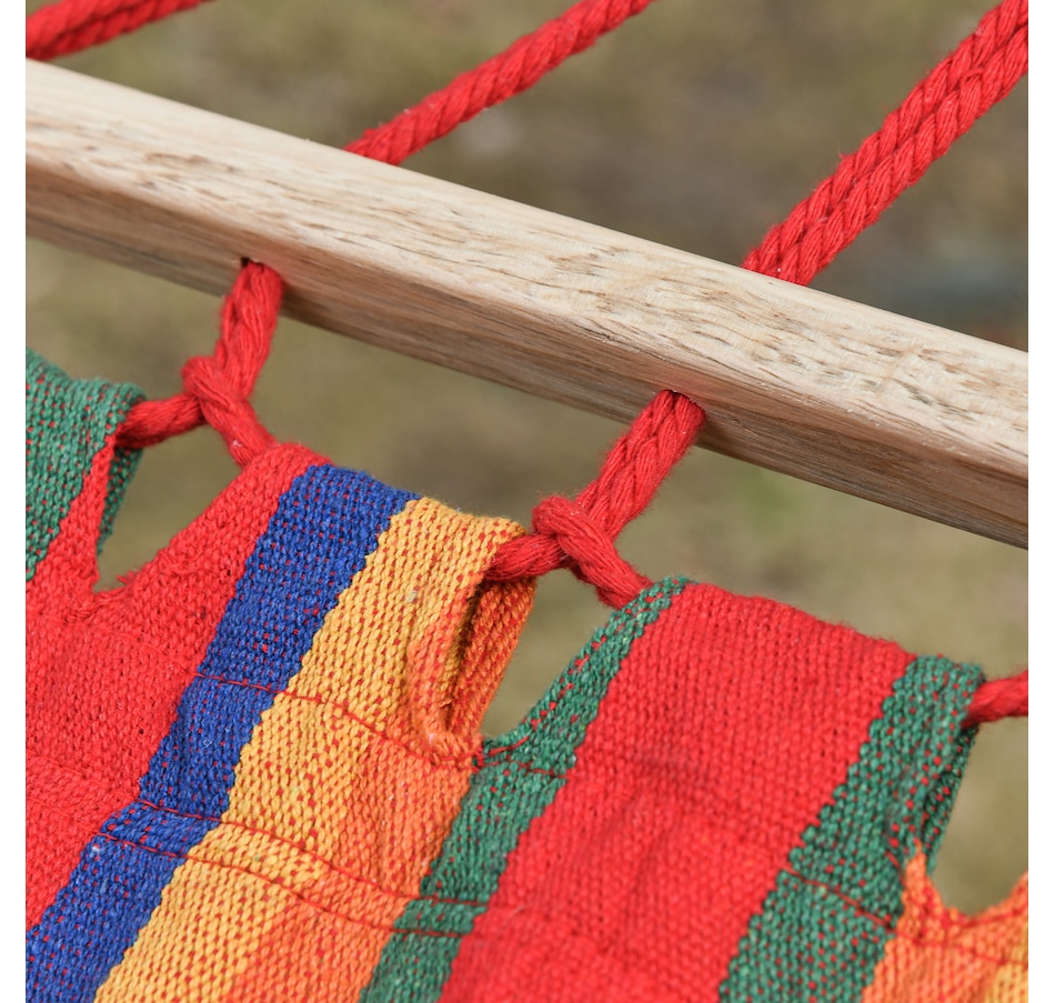 Image 938593_ALTMORE8.jpg, Product 938-593 / Price $33.99, Outsunny Cotton Hammock Soft Portable Swing Chair w/ Headrest from Outsunny on TSC.ca's Home & Garden department