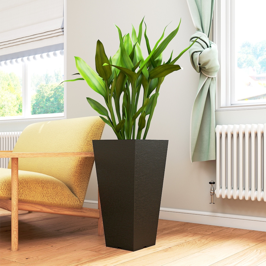 Image 938661_ALTMORE6.jpg, Product 938-661 / Price $99.99, Outsunny 23" Tall Planters Set of 2, Indoor Outdoor Taper Planters, Black from Outsunny on TSC.ca's Home & Garden department