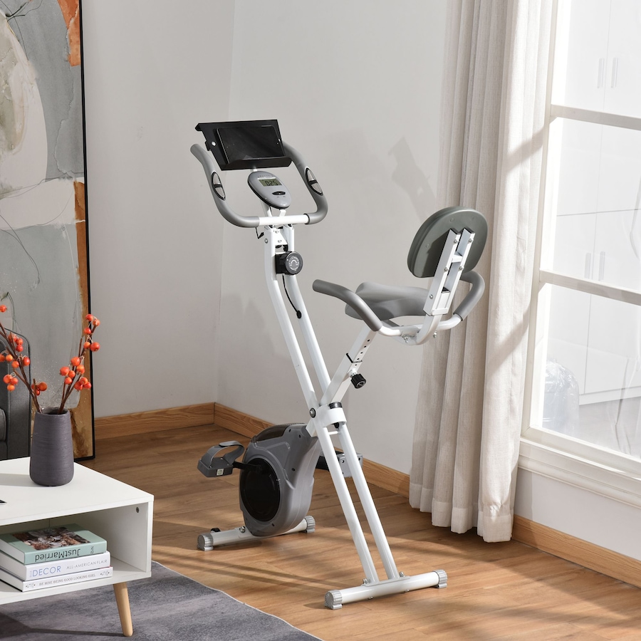 Image 938680_ALTMORE10.jpg, Product 938-680 / Price $59.99, Soozier Portable Mini Pedal Exercise Bike Indoor Cycle Fitness Silver from Soozier on TSC.ca's Health & Fitness department