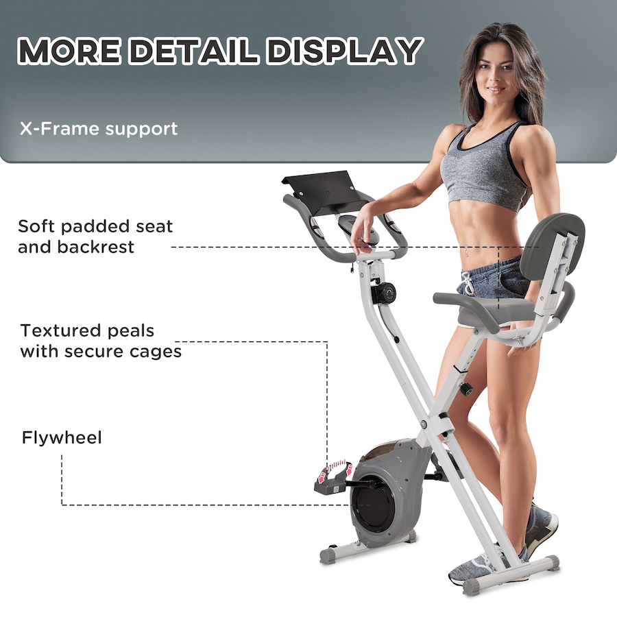 Image 938680_ALTMORE13.jpg, Product 938-680 / Price $59.99, Soozier Portable Mini Pedal Exercise Bike Indoor Cycle Fitness Silver from Soozier on TSC.ca's Health & Fitness department