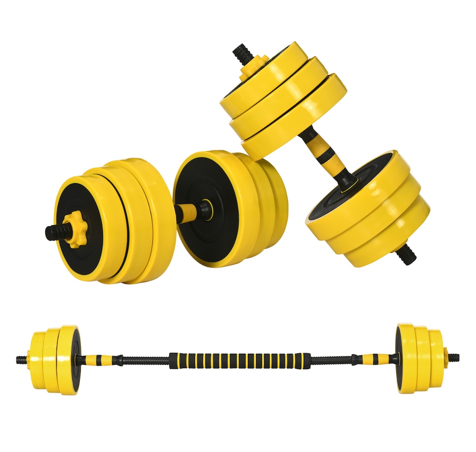 Image 938687.jpg, Product 938-687 / Price $82.99, Soozier 55lbs Dumbbell Barbell Adjustable Ergonomic Set for Home Gym from Soozier on TSC.ca's Health & Fitness department