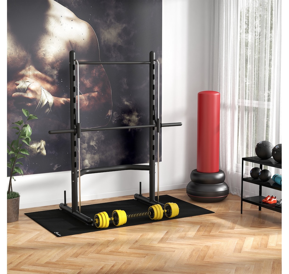 Image 938687_ALTMORE1.jpg, Product 938-687 / Price $82.99, Soozier 55lbs Dumbbell Barbell Adjustable Ergonomic Set for Home Gym from Soozier on TSC.ca's Health & Fitness department