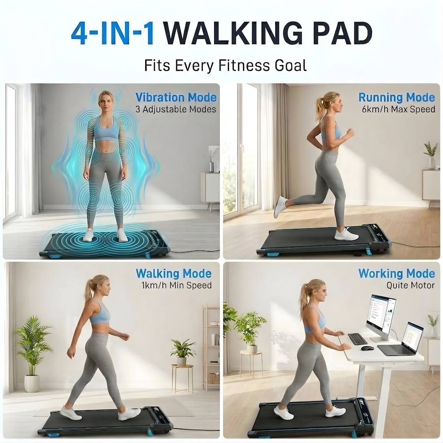 Image 938759_ALTMORE9.jpg, Product 938-759 / Price $249.99, IMFIT Walking Pad Max Treadmill with vibration for Daily Cardio, Fitness, Calories Burn, Glutes, Core, Legs from IMFIT on TSC.ca's Health & Fitness department