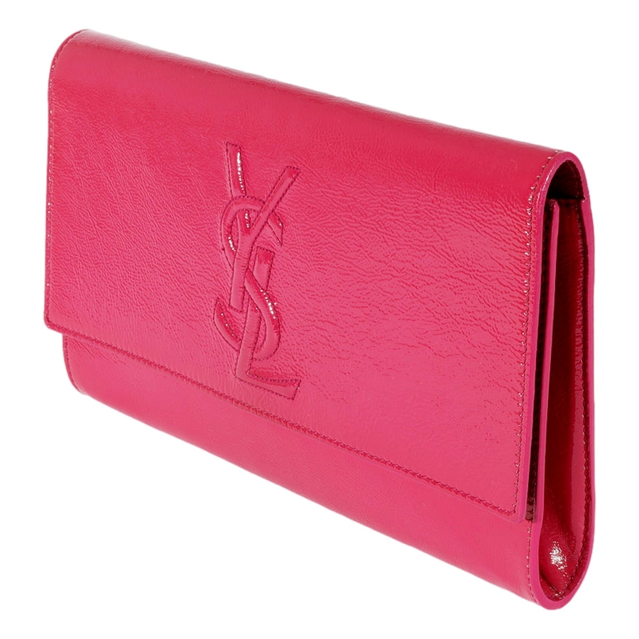Image 938764_ALTMORE1.jpg, Product 938-764 / Price $1,105.00, Yves Saint Laurent Belle de Jour Pink Patent Leather Clutch (Pre-owned) from Yves Saint Laurent on TSC.ca's Fashion department