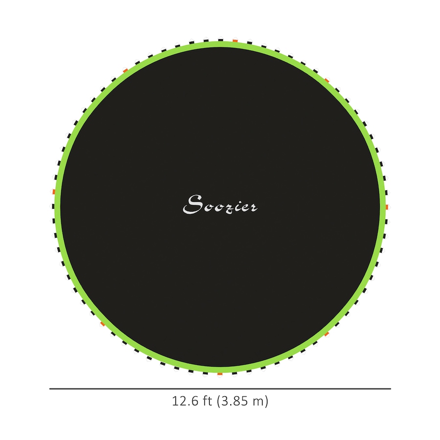 Image 938781_ALTMORE2.jpg, Product 938-781 / Price $64.99, Soozier Trampoline Mat with 80 V-Hooks, Fits 14' Trampoline, Green from Soozier on TSC.ca's Health & Fitness department