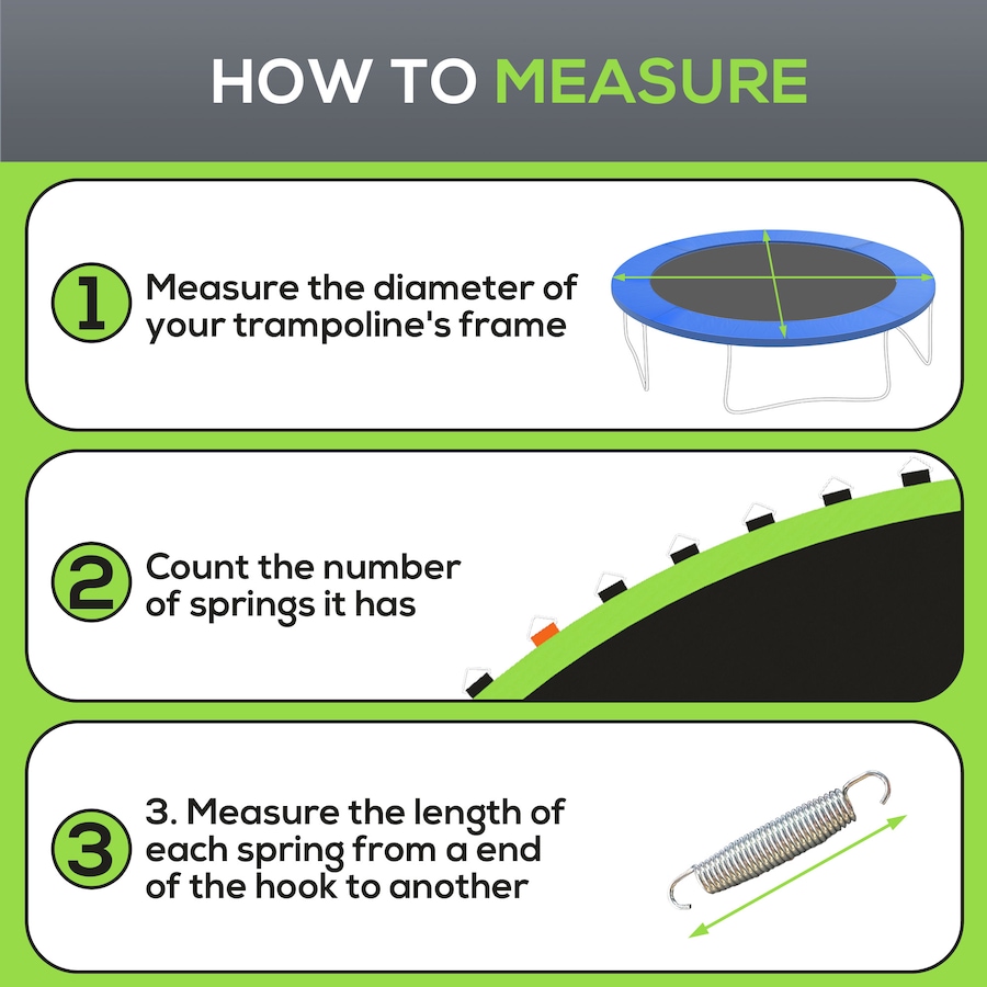 Image 938781_ALTMORE6.jpg, Product 938-781 / Price $64.99, Soozier Trampoline Mat with 80 V-Hooks, Fits 14' Trampoline, Green from Soozier on TSC.ca's Health & Fitness department
