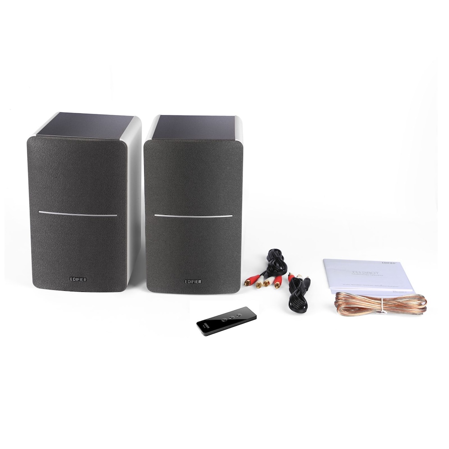 Image 938797_ALTMORE3.jpg, Product 938-797 / Price $159.99, Special Edition - Edifier R1280T Powered Bookshelf Speakers - 2.0 Active Near Field Monitors - Studio Monitor Speaker - White Silver Enclosure - 42 Watts RMS from Edifier on TSC.ca's Electronics department