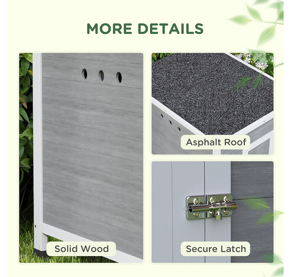 Image 938811_ALTMORE7.jpg, Product 938-811 / Price $199.99, PawHut Duck Coop, Wooden Chicken House Rabbit Hutch with Openable Roof from PawHut on TSC.ca's Home & Garden department