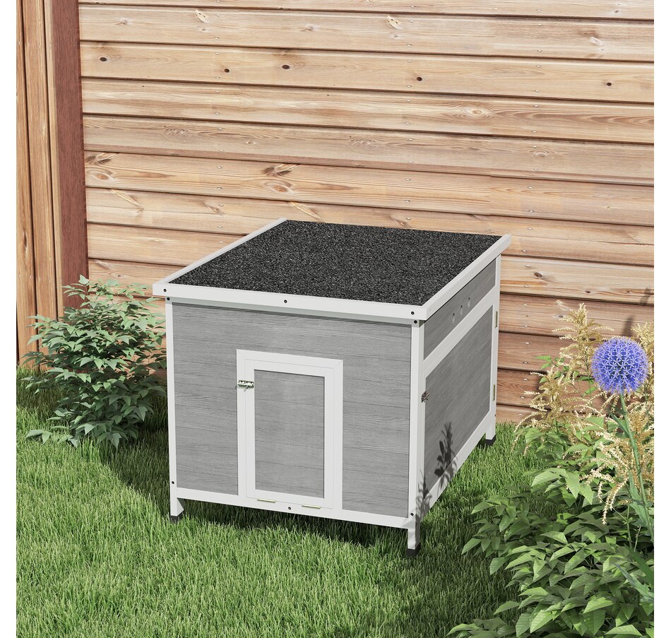 Image 938811_ALTMORE8.jpg, Product 938-811 / Price $199.99, PawHut Duck Coop, Wooden Chicken House Rabbit Hutch with Openable Roof from PawHut on TSC.ca's Home & Garden department