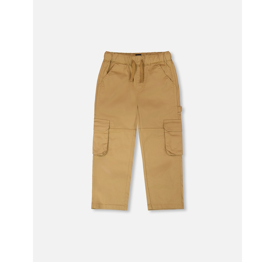 Image 938931_ST01.jpg, Product 938-931 / Price $49.00 - $51.00, Stretch Twill Carpenter Pants from Deux par Deux on TSC.ca's Fashion department