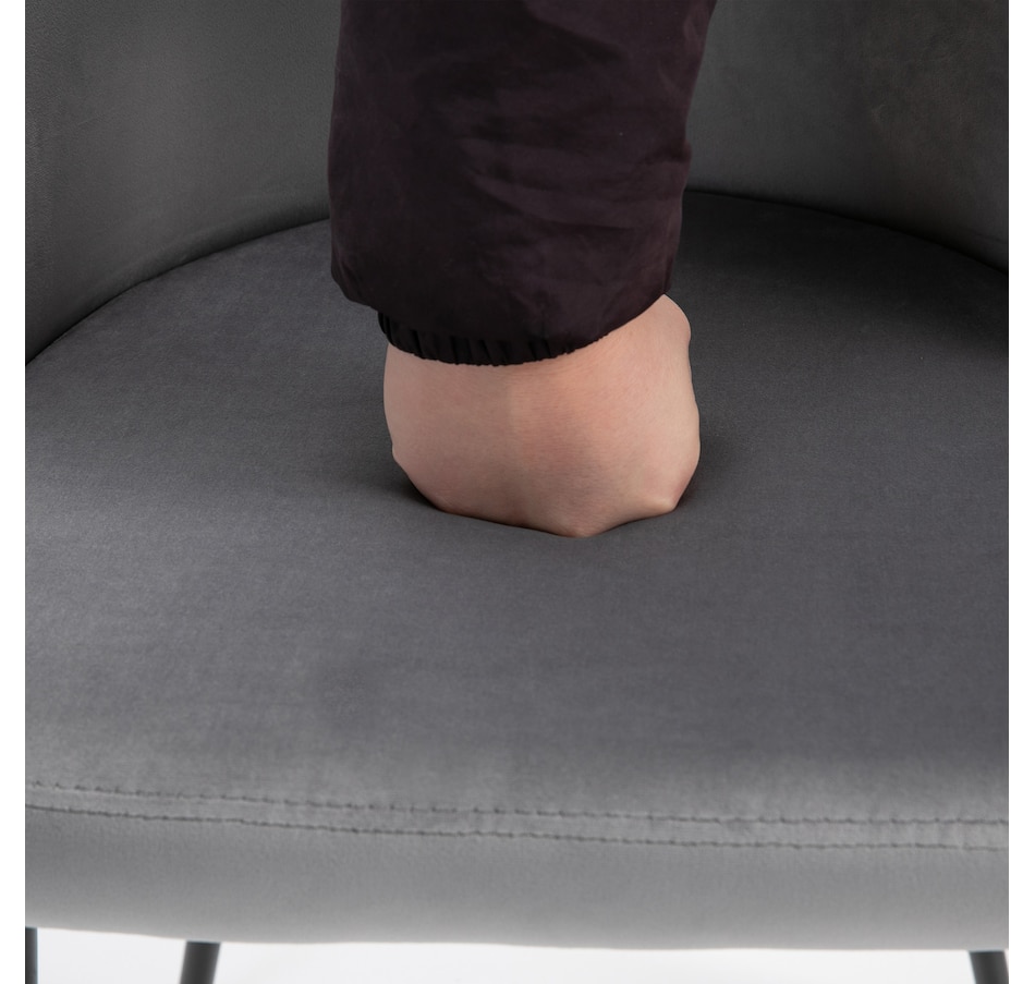 Image 939496_ALTMORE16.jpg, Product 939-496 / Price $149.99 - $159.99, HOMCOM Dining Chairs Set of 2, Mid-Back Velvet-touch Upholstery Side Chair from HOMCOM on TSC.ca's Home & Garden department