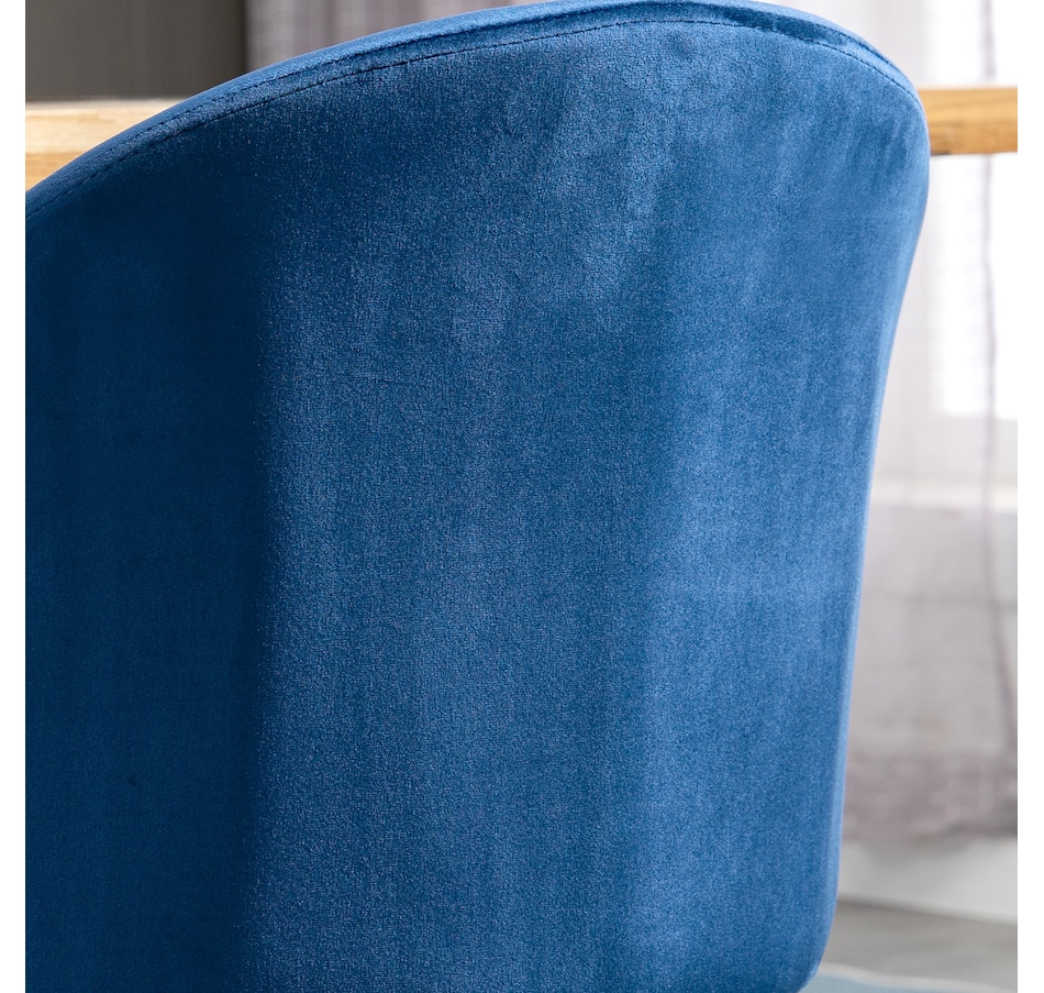 Image 939496_ALTMORE25.jpg, Product 939-496 / Price $149.99 - $159.99, HOMCOM Dining Chairs Set of 2, Mid-Back Velvet-touch Upholstery Side Chair from HOMCOM on TSC.ca's Home & Garden department
