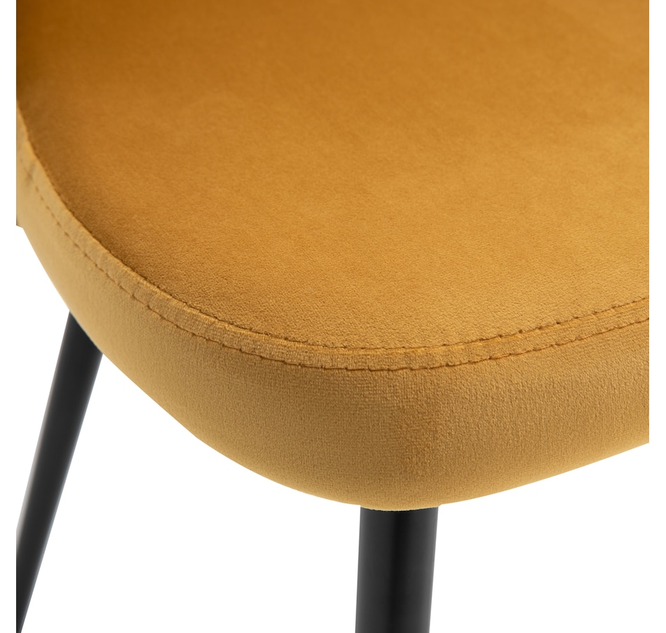 Image 939496_ALTMORE8.jpg, Product 939-496 / Price $149.99 - $159.99, HOMCOM Dining Chairs Set of 2, Mid-Back Velvet-touch Upholstery Side Chair from HOMCOM on TSC.ca's Home & Garden department