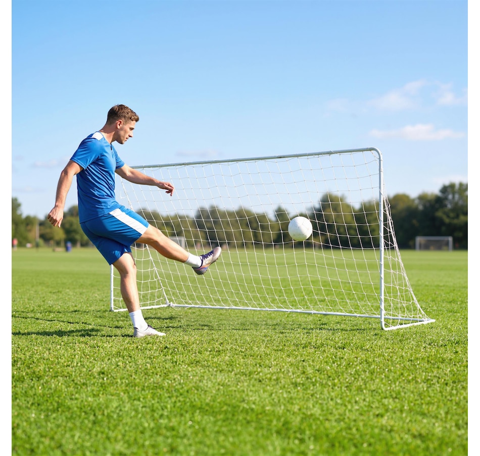 Image 942127_ALTMORE1.jpg, Product 942-127 / Price $54.99, Soozier Soccer Goal, 6 x 4ft Portable Practice Soccer Net with Steel Frame from Soozier on TSC.ca's Health & Fitness department