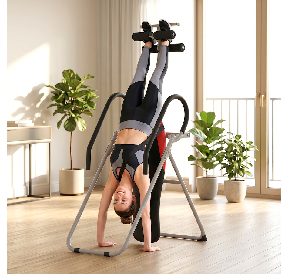 Image 942128_ALTMORE1.jpg, Product 942-128 / Price $155.99, Soozier Inversion Table, Folding Inversion Table w/Adjustable Ankle Lock from Soozier on TSC.ca's Health & Fitness department