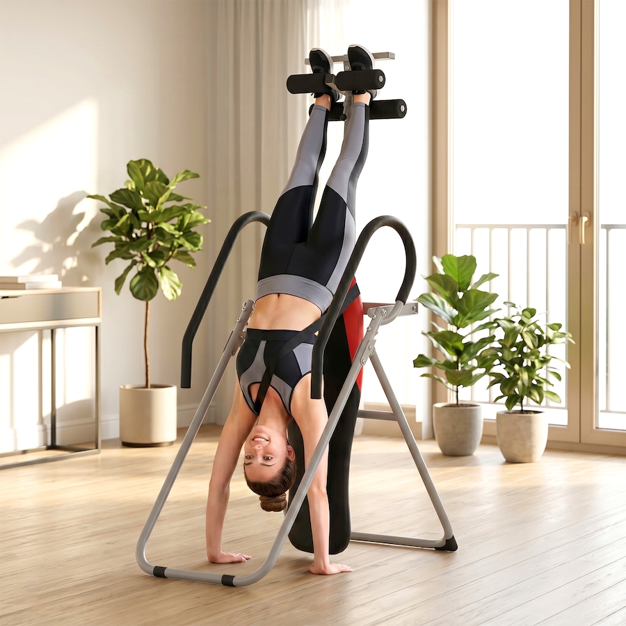 Image 942128_ALTMORE1.jpg, Product 942-128 / Price $157.99, Soozier Inversion Table, Folding Inversion Table w/Adjustable Ankle Lock from Soozier on TSC.ca's Health & Fitness department