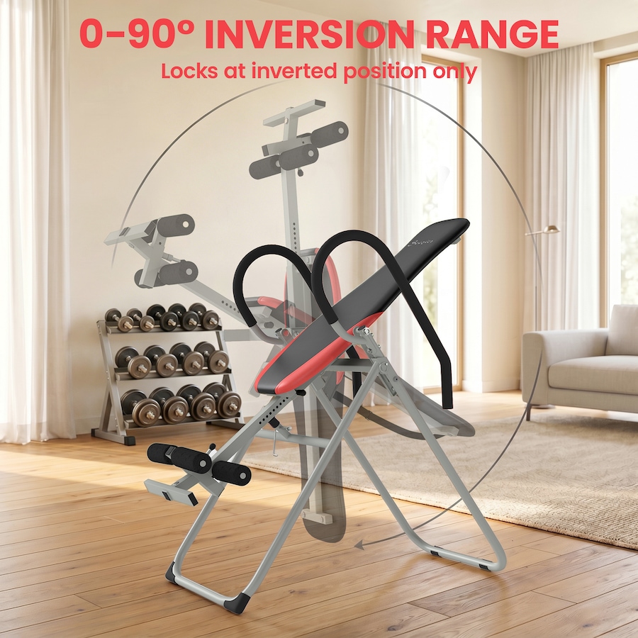 Image 942128_ALTMORE3.jpg, Product 942-128 / Price $157.99, Soozier Inversion Table, Folding Inversion Table w/Adjustable Ankle Lock from Soozier on TSC.ca's Health & Fitness department