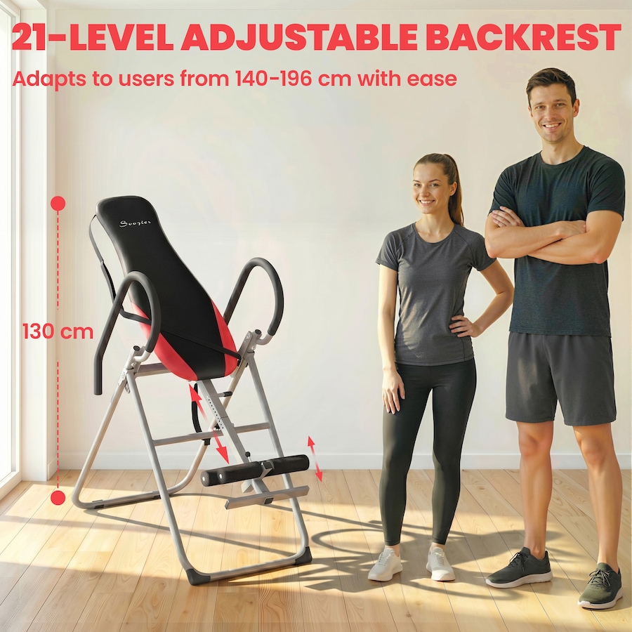 Image 942128_ALTMORE5.jpg, Product 942-128 / Price $157.99, Soozier Inversion Table, Folding Inversion Table w/Adjustable Ankle Lock from Soozier on TSC.ca's Health & Fitness department