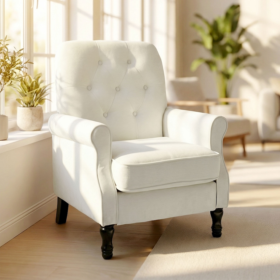 Image 942159_ALTMORE8.jpg, Product 942-159 / Price $214.99 - $219.99, HOMCOM Accent Chair, Mid-Century Modern Armchair with Thick Seat from HOMCOM on TSC.ca's Home & Garden department