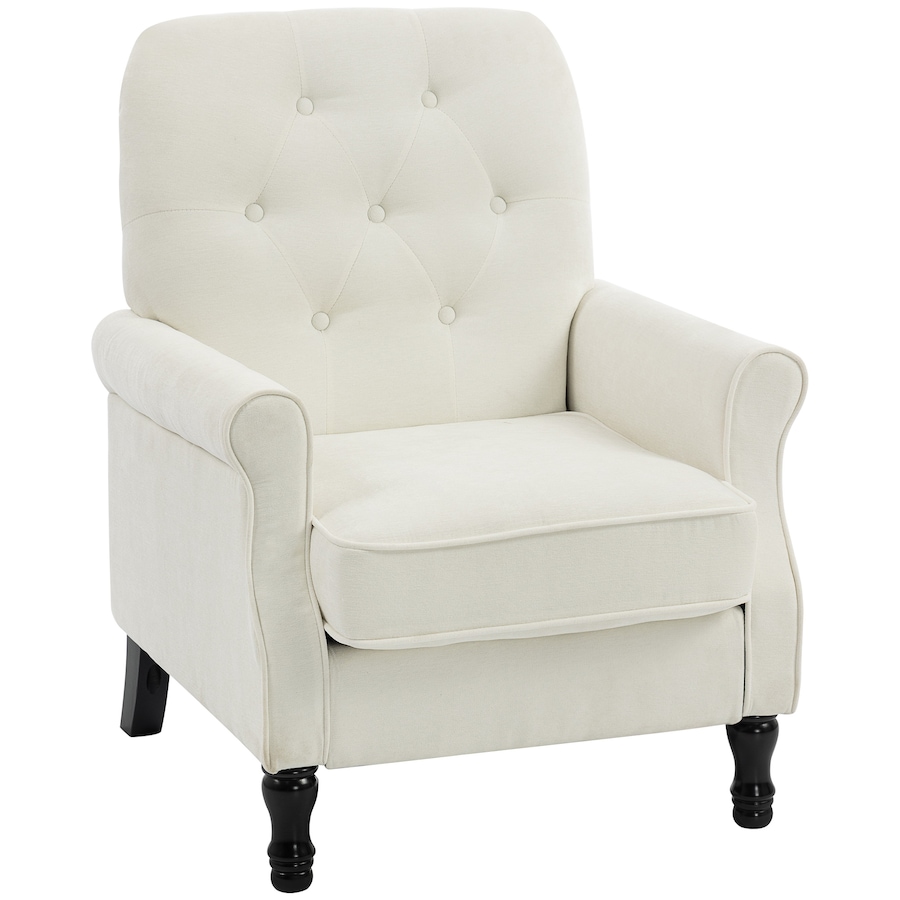 Image 942159_ST01.jpg, Product 942-159 / Price $214.99 - $219.99, HOMCOM Accent Chair, Mid-Century Modern Armchair with Thick Seat from HOMCOM on TSC.ca's Home & Garden department