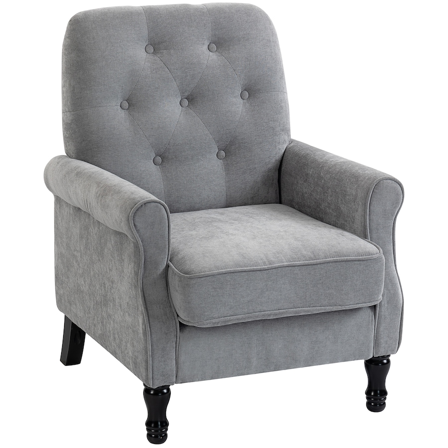 Image 942159_ST02.jpg, Product 942-159 / Price $214.99 - $219.99, HOMCOM Accent Chair, Mid-Century Modern Armchair with Thick Seat from HOMCOM on TSC.ca's Home & Garden department