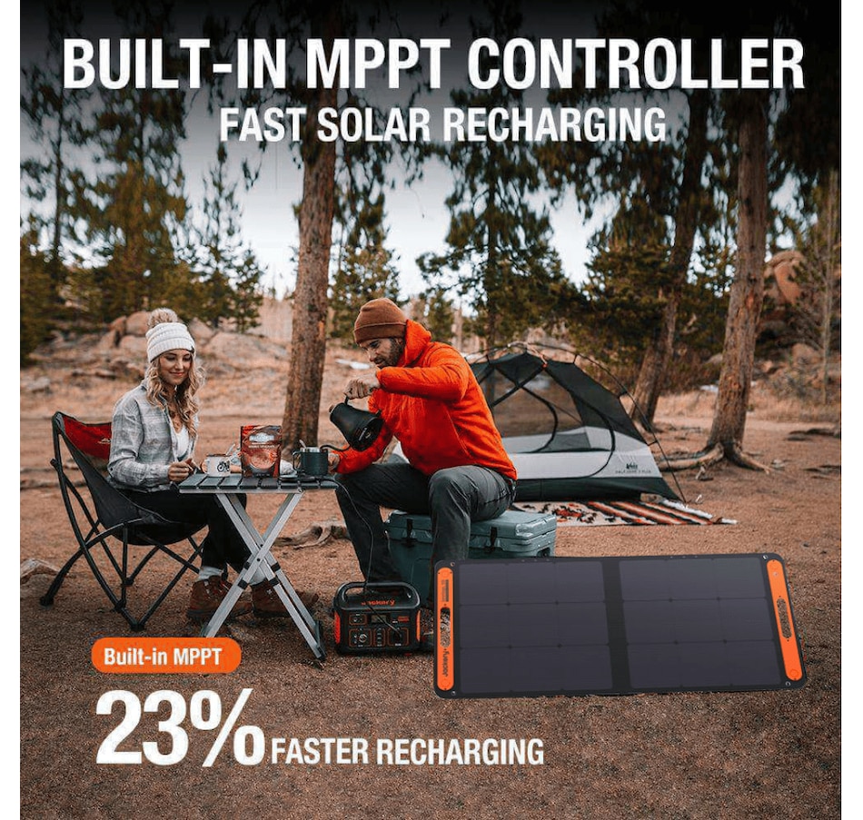 Image 945852_ALTMORE3.png, Product 945-852 / Price $699.99, Jackery Portable Power Station Explorer 550, 550 Wh Lithium-ion Battery, 500W Output, Solar Generator for Outdoors Camping Travel from Jackery on TSC.ca's Electronics department